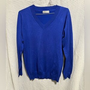Doublju Royal Blue Knit Top size 2XL